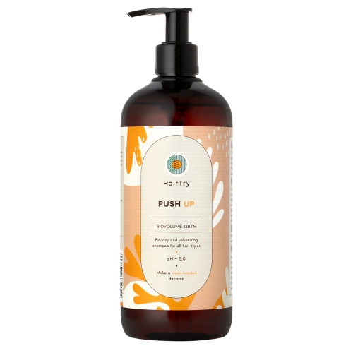 HairTry - Push Up - Shampoo für mehr Elastizität und Volumen - 500 ml