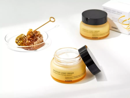 Cosrx - Propolis Light Cream - Leichte Creme auf Basis von Propolis-Extrakt - 65ml