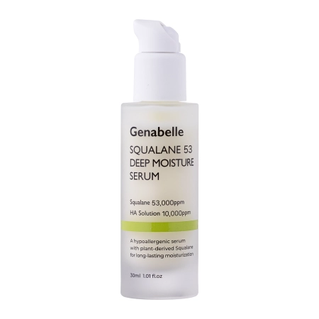 Genabelle - Squalane 53 Deep Moisture Serum - Stark feuchtigkeitsspendendes Gesichtsserum - 30ml