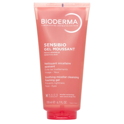 Bioderma - Sensibio - Milde Mizellen-Reinigungsgel mit feuchtigkeitsspendender Wirkung - 200ml