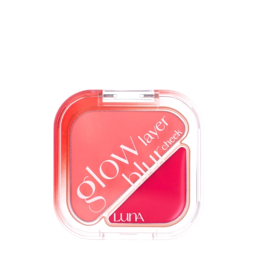 LUNA - Glow Layer Blur Cheek - Duo-Rouge für die Wangen - 08 Strawberry Jelly - 8,5g
