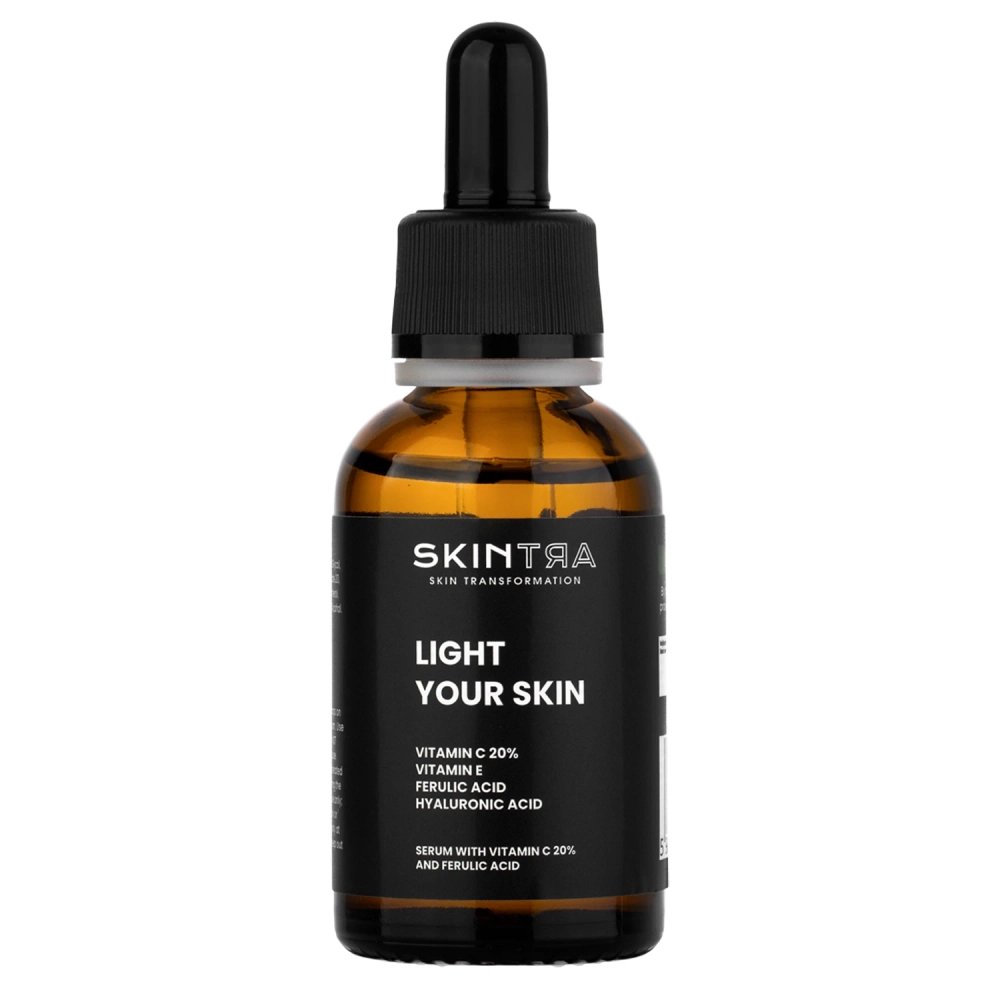 SkinTra - Light Your Skin - Serum mit Vitamin C 20% und Ferulasäure - 30ml