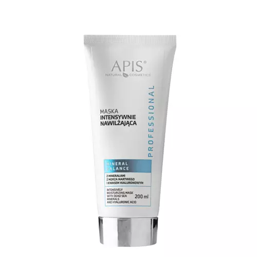 Apis - Professional - Mineral Balance - Intensively Moisturizing Mask - Feuchtigkeitsintensive Maske mit Mineralien aus dem Toten Meer und Hyaluronsäure - 200ml
