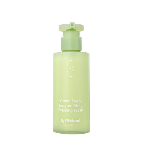 By Wishtrend - Green Tea & Enzyme Milky Foaming Wash - Gesichtsreinigungsschaum - 140ml
