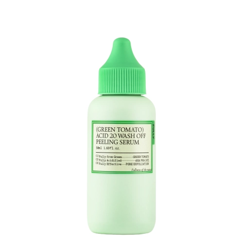 FULLY - Green Tomato Acid 20 Wash Off Peeling Serum - Gesichtspeeling - 50 ml