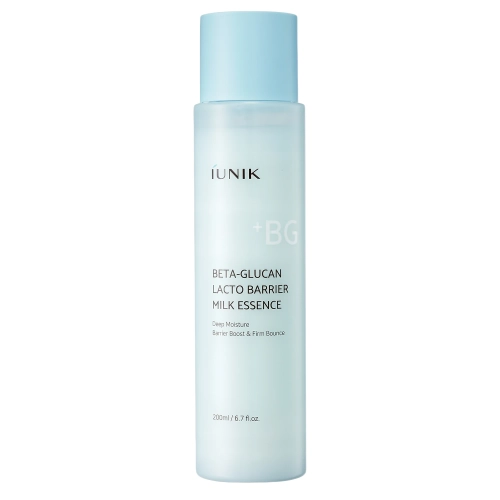 iUNIK - Beta-Glucan Lacto Barrier Milk Essence - Milch-Essenz für das Gesicht - 200 ml