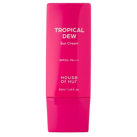 House of Hur - Tropical Dew Sun Cream - Feuchtigkeitsspendende Sonnencreme SPF50+ PA++++ - 50 ml