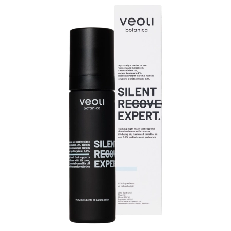 Veoli Botanica - Silent Recovery Expert – LinderndeNachtmaske zur Unterstützung des Mikrobioms – 50m