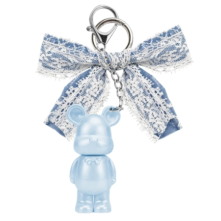 LOVRO - Denim Sugar Teddy Shimmer Lipgloss - Lipgloss mit Glitzerpartikeln - 02 Bow Drop - 1,4 g