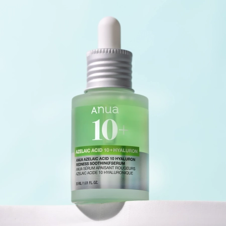 Anua - Azelaic Acid 10 Hyaluron Redness Soothing Serum - Serum mit Azelainsäure und Hyaluronsäure - 30ml