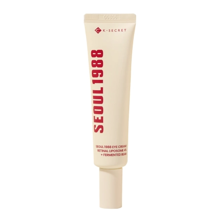 K-SECRET - SEOUL 1988 Eye Cream : Retinal Liposome 4% + Fermented Bean - Straffende Augencreme mit Retinal - 30ml