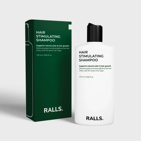 Ralls - Hair Stimulating Shampoo - Shampoo zur Förderung des Haarwachstums - 175 ml