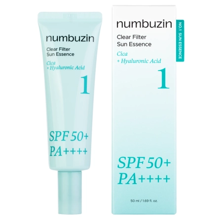 Numbuzin - No.1 Clear Filter Sun Essence SPF50+ PA++++ - Aufhellende Filteressenz - 50ml