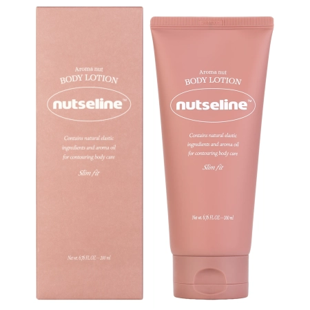 nutseline - Aroma Nut Slim Fit Body Lotion - Feuchtigkeitsspendende und straffende Körperlotion - 200 ml