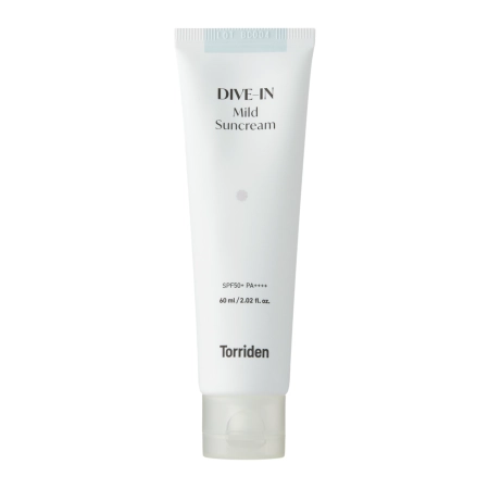 Torriden - Dive-In - Mild Sunscreen SPF50+ PA++++ - Feuchtigkeitsspendendes Sonnenschutzmittel - 60ml