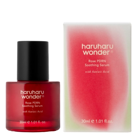 Haruharu Wonder - Rose PDRN Soothing Serum – Beruhigendes Serum mit PDRN und Azelainsäure – 30ml