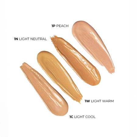 Claresa - Natural Skin Serum Concealer - Serum-Korrektor mit natürlichem Finish - 1P Peach - 7ml