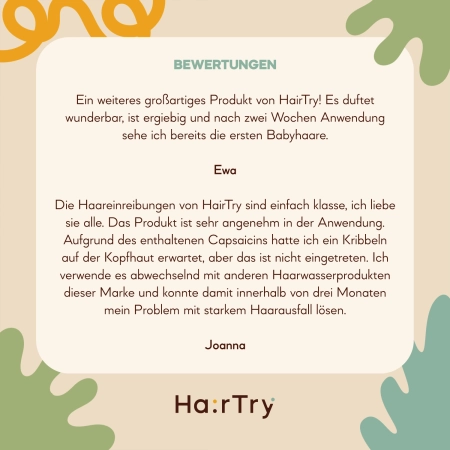 HairTry - Marry Rosemary - Rosmarin-Wasser mit Vitaminen für die Kopfhaut - 100ml