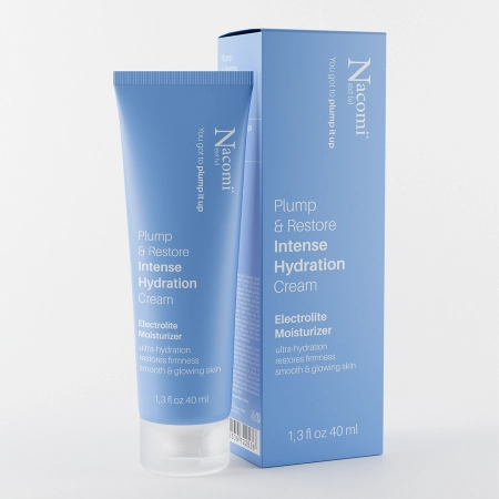 Nacomi - Intensive Hydratation - Feuchtigkeitscreme mit Elektrolyten - 40ml