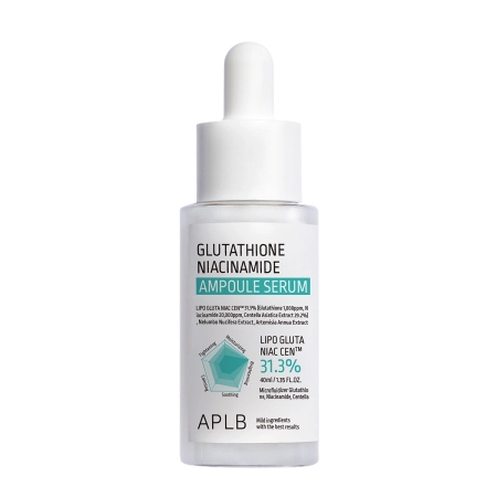 APLB - Glutathione Niacinamide Ampoule Serum - Aufhellendes Gesichtsserum - 40ml