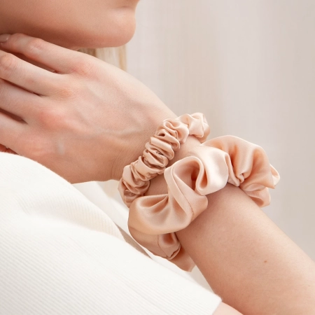 Cosibella Accessoires - Seidenhaargummi-Set - Peachy Pink