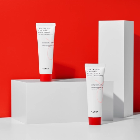 Cosrx - AC Collection Lightweight Soothing Moisturizer - Leichte Feuchtigkeitscreme für zu Akne neigende Haut - 80ml