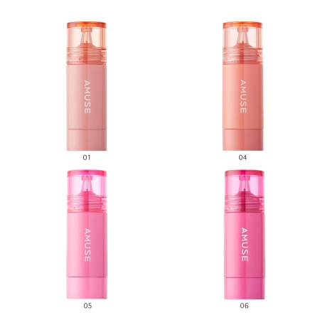 Amuse - Cheek Tok Tok - Flüssiges Rouge - 01 Boksoonga Tok - 5.5ml