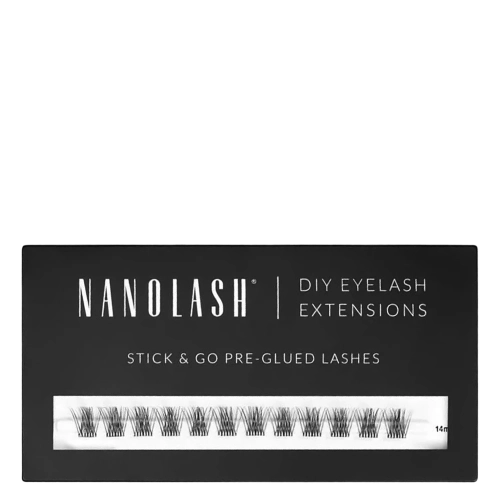 Nanolash - Stick & Go Pre-Glued Lashes - Harmony Short - 1 Packung