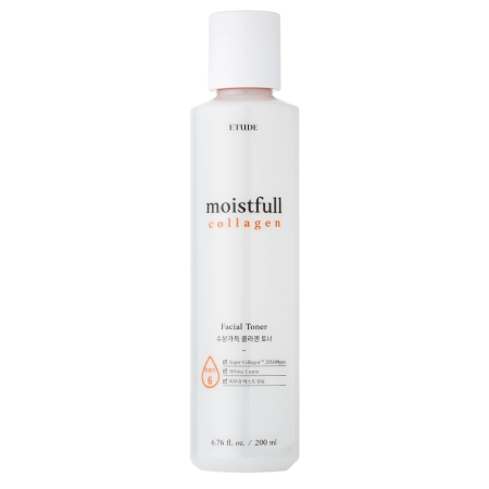Etude House - Moistfull Collagen Toner - Feuchtigkeitsspendendes Gesichtswasser mit Kollagen - 200 ml