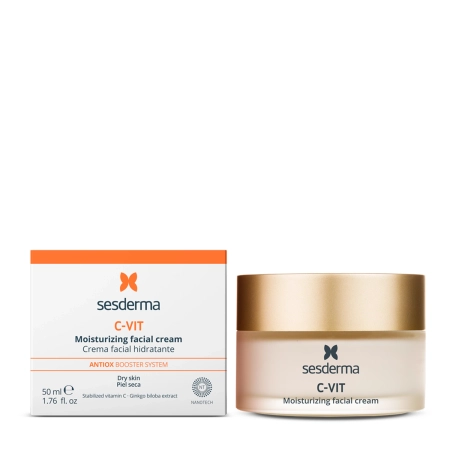 sesderma - C-Vit Moisturizing Facial Cream - Feuchtigkeitsspendende Gesichtscreme - 50ml