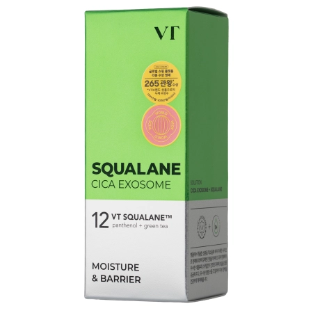 VT Cosmetics - Squalane Cica Exosome S4 Moisture Ampoule - Feuchtigkeitsspendende Ampulle für das Gesicht - 30 ml