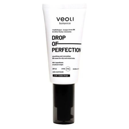 Veoli Botanica - Drop Of Perfection - Glättende & abdeckende BB-Creme - 3.0 W - Golden Beige - 30ml