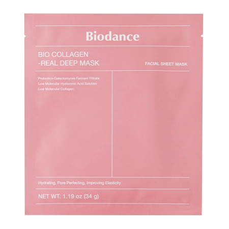 Biodance - Bio-Collagen Real Deep Mask Set - Set mit straffenden Kollagen-Gesichtsmasken - 4 Stück/34g