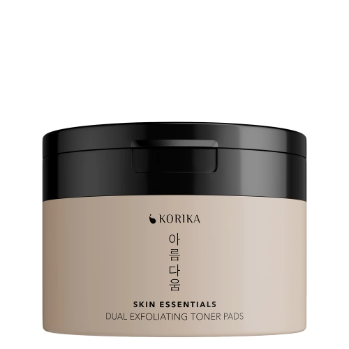KORIKA - Skin Essentials Dual Exfoliating Toner Pads - Peeling-Pads für das Gesicht - 20 Stück