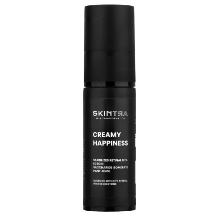 SkinTra - Creamy Happiness - Emulsion mit Retinal 0,1% in Cyclodextrinen - 30ml