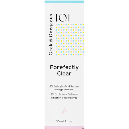 Geek & Gorgeous - Porefectly Clear - Serum mit 2% Salicylsäure und Sarkosin - 30 ml