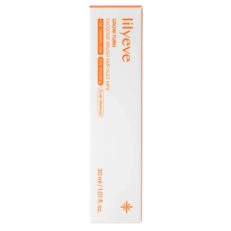 lilyeve - Grow:Turn Exosome Brush Ampoule - Stärkende Ampulle für Haar und Kopfhaut - Mini - 30 ml