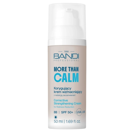 Bandi - More than Calm Korrigierende Stärkende Creme LSF 50+ gegen Rötungen - 50ml