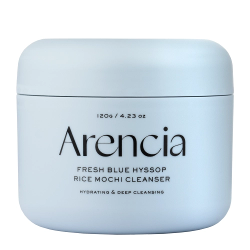 Arencia - Fresh Blue Hyssop Rice Mochi Cleanser - Feuchtigkeitsspendende Gesichtsreinigungspaste - 120g