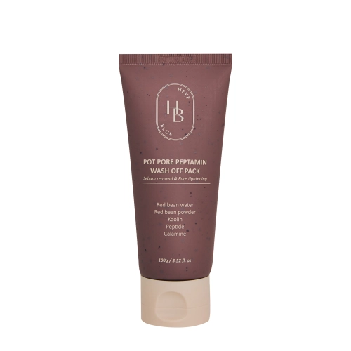 HEVEBLUE - Pot Pore Peptamin Wash Off Pack - Porenverengende Maske - 100g