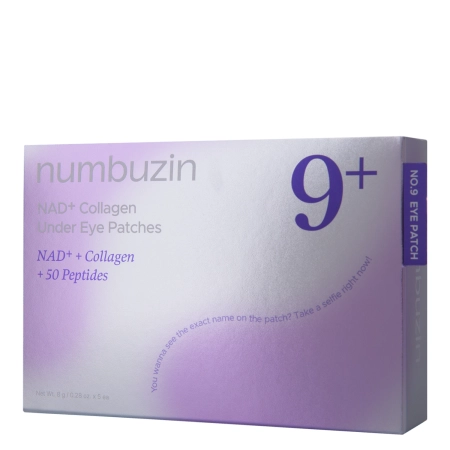 Numbuzin - No.9 NAD Collagen Under Eye Patches - Kollagen-Augenpads mit NAD+-Coenzym - 5 Stück
