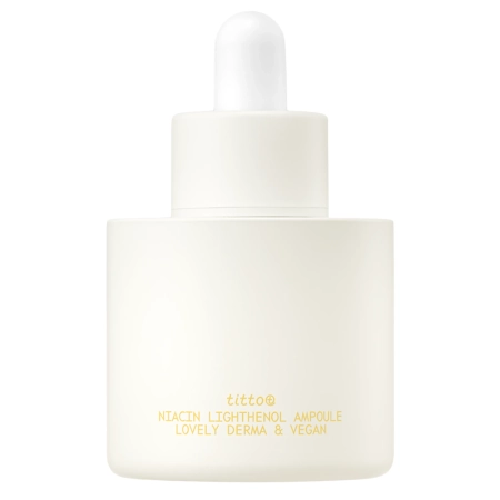 titto - Niacin Lightenol Ampoule - Feuchtigkeitsspendende und stärkende Gesichtsampulle - 30 ml