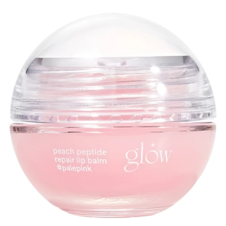 glow - Peach Peptide Repair Lip Balm - Lippenbalsam mit Peptiden - #Palepink - 8 g