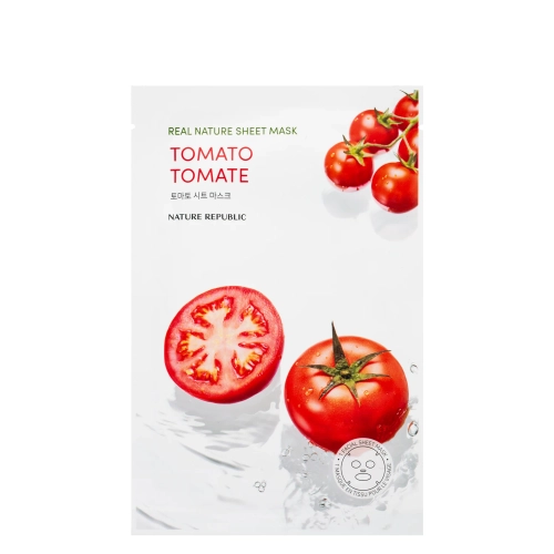 Nature Republic - Real Nature Tomato Sheet Mask - Tuchmaske mit Tomate - 1 Stk/23ml