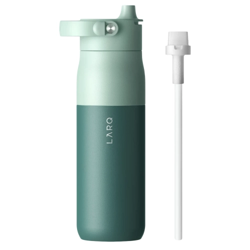 LARQ - Bottle Swig Top - Thermoflasche mit Strohhalm - Eucalyptus Green - 680 ml