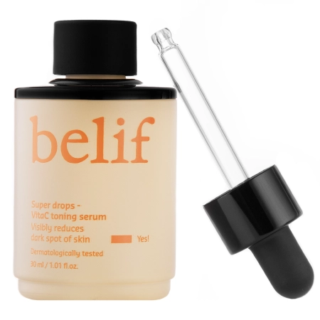 Belif - Super Drops VitaC Toning Serum - Aufhellendes Gesichtsserum - 30ml