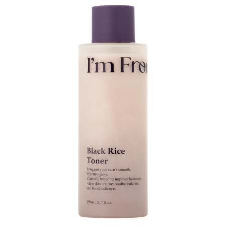I'm From - Black Rice Toner - Gesichtswasser mit Extrakt aus schwarzem Reis - 150 ml