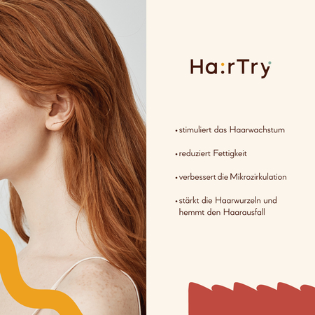 HairTry - Long Hair, Don't Care - Pflegende Kopfhauteinreibung mit eingekapselten Ölen und Pflanzenextrakten 100ml