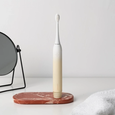 Lucent - Prism Sonic Electric Toothbrush – Sonic-Zahnbürste – Vanilla Cream – 1 Stk