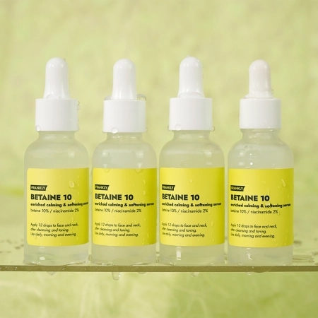Frankly - Betaine 10% Serum - Feuchtigkeitsspendendes und linderndes Gesichtsserum - 30ml